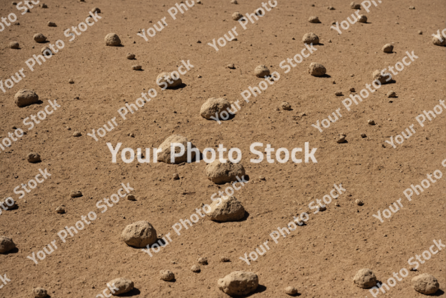 Stock Photo of Mars terrain rocks ground of Mars exploration