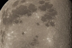 Stock Photo of Moon satelitte space universe moon surface