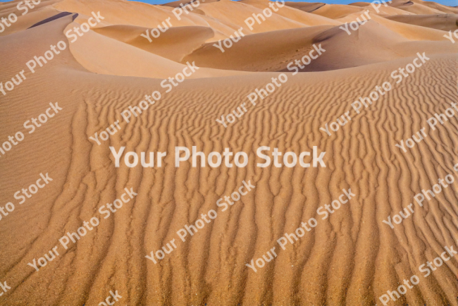 Stock Photo of Dunes desert dry erosion sand