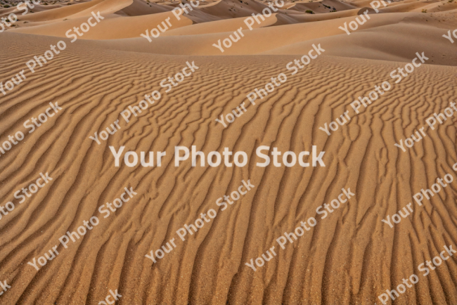 Stock Photo of sand dunes desert landscape