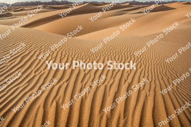Stock Photo of Desert sand landscape dry erosion