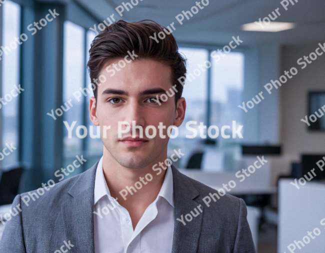 Stock Photo of Man in the office stock business professional Modern office