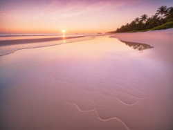 Stock Photo of Sea in the beach paradise tropical island sunset sunrise