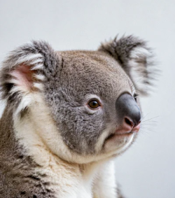 Koala animal photo grey and white beautiful koala