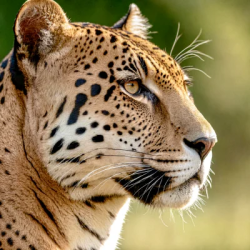 Jaguar animal jungle in africa portrait