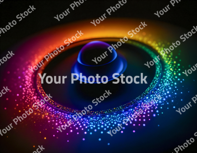 Stock Photo of Abstract colorful design multicolor shine