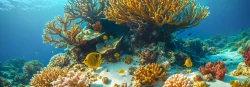 Stock Photo of Fish Underwater sea life macro