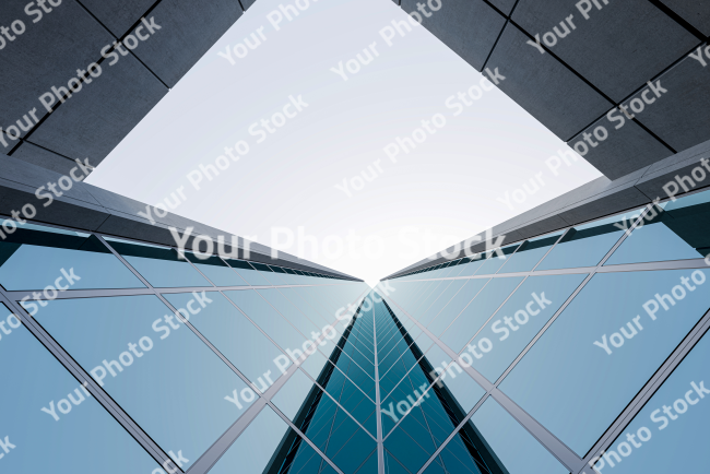 Stock Photo of Building skycrapper corporate architectural companies offices