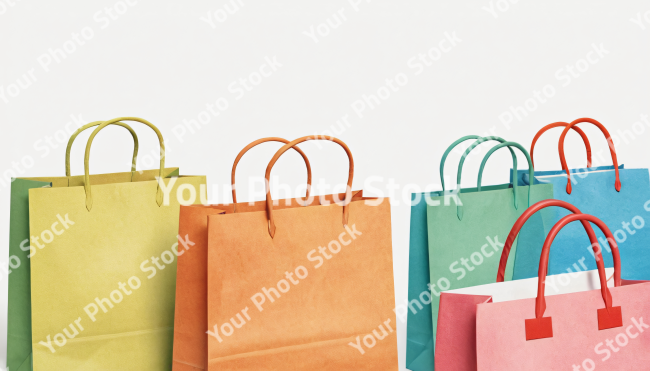 Stock Photo of Bags multicolor colorfull background