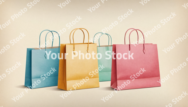 Stock Photo of Bags multicolor colorfull background