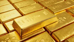 Gold bar money rich business