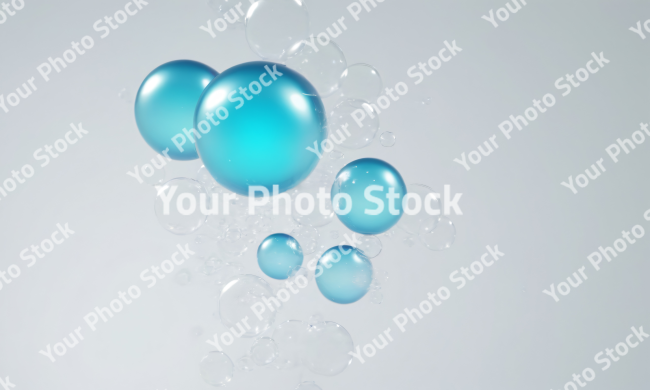 Stock Photo of Bubbles background wallpaper colorful