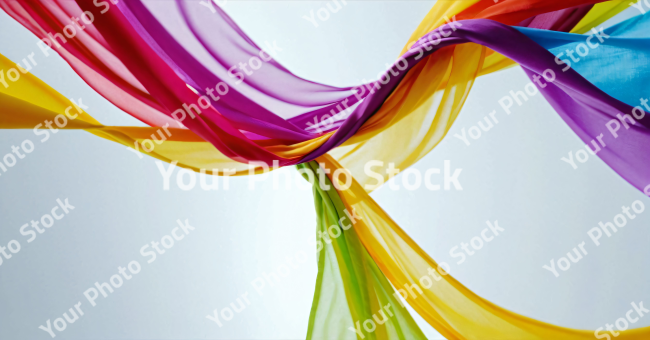 Stock Photo of Fabric colorful background wallpaper abstract