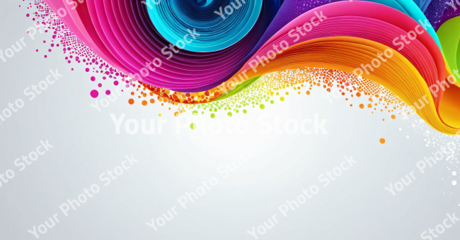 Stock Photo of Fabric colorful background wallpaper abstract