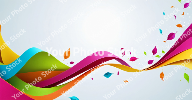 Stock Photo of Paper colorful background wallpaper abstract