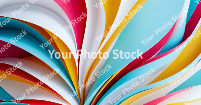 Stock Photo of Paper colorful background wallpaper abstract