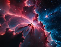 Stock Photo of Nebula space photo universe stars