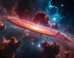 Stock Photo of Nebula space photo universe stars