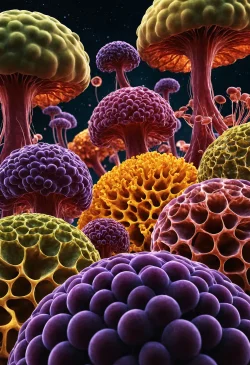 Stock Photo of Cells organic biology