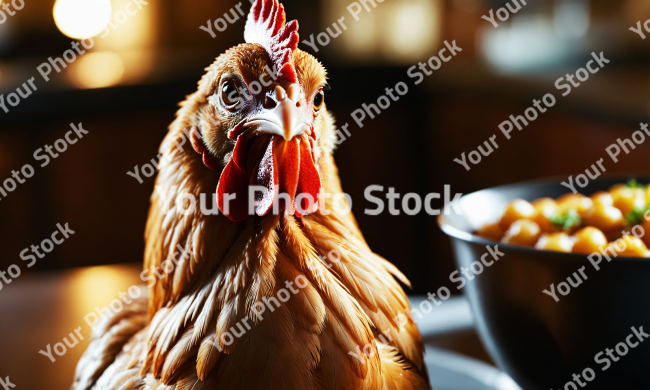 Stock Photo of Chicken bird animal