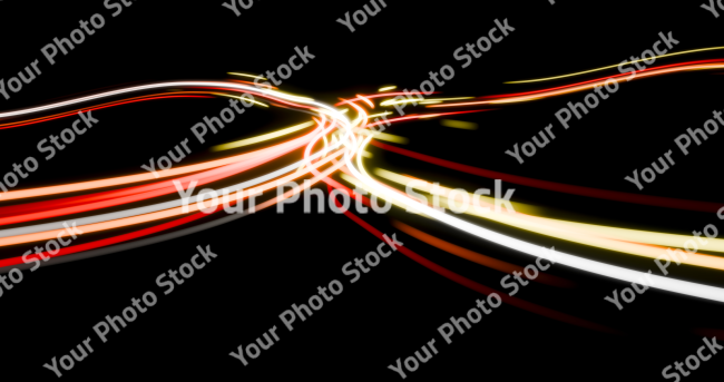 Stock Photo of Light stripes abstract lines