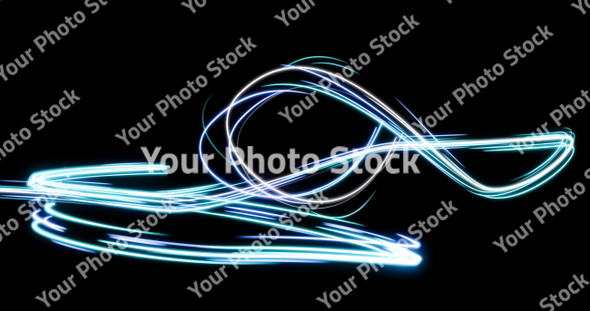 Stock Photo of Light stripes abstract lines