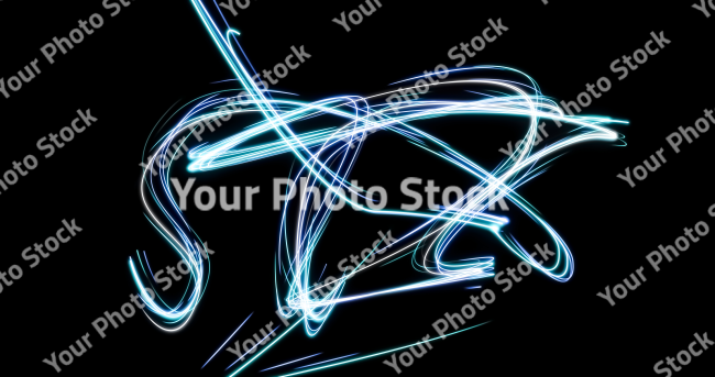 Stock Photo of Light stripes abstract lines