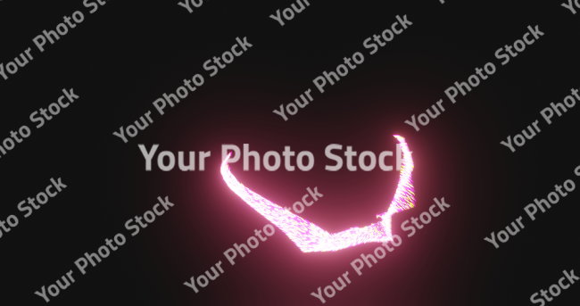 Stock Photo of Abstract particles pink