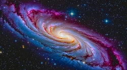 Stock Photo of Galaxy deep space universe