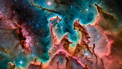 Stock Photo of Nebula space deep universe