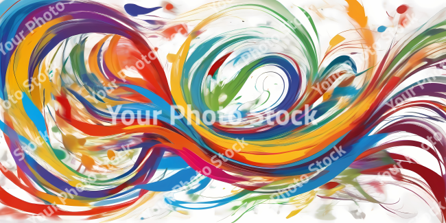 Stock Photo of abstract background with splashes