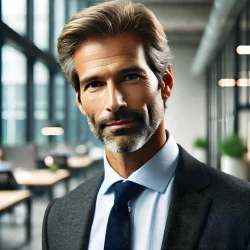 Stock Photo of Man formal business executive young